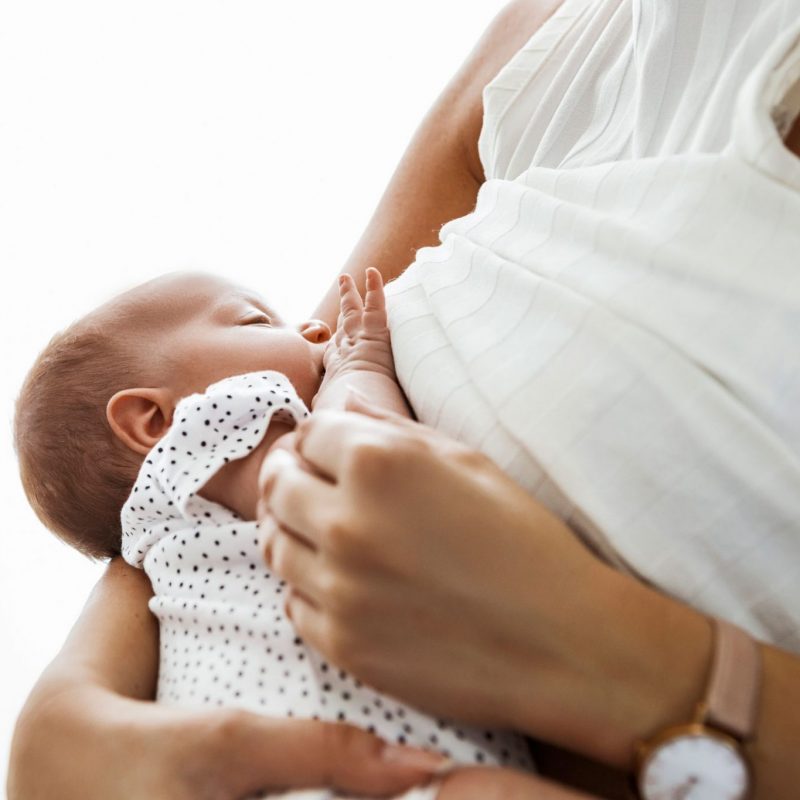 Milk-n-Mamas-Baby Nursing Mom